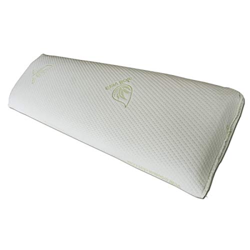 Ventadecolchones - Almohada Viscoelástica de Carbono Perforada - Antiácaros y Antibacterias - Tejido Aloe Vera - 135 cm