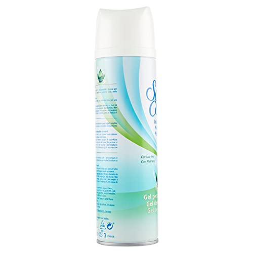 Venus Satin Care Gel De Afeitado Mujer, Pieles Sensibles, 200 Mililitro