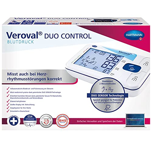 Veroval duo control - Tensiómetro de brazo (22-32 cm, tamaño medio)