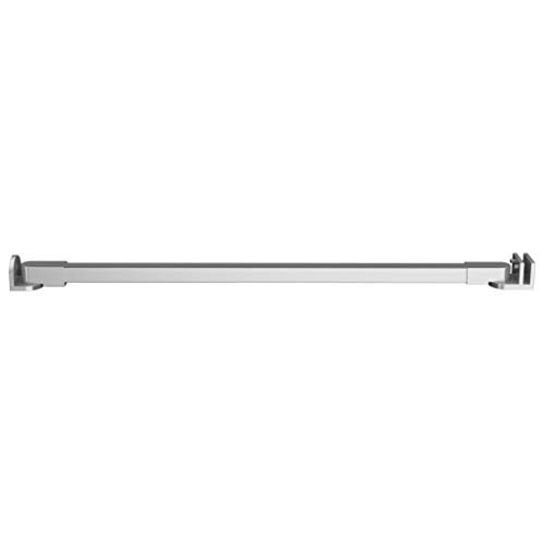 vidaXL Brazo de Soporte para Mampara de Ducha Pared sin Marco Puerta Fijo Conexión de Cristal a Cristal Barra de Apoyo 47,5 cm Acero Inoxidable