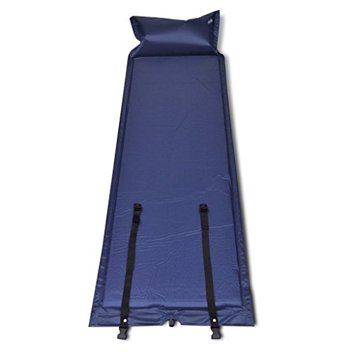 vidaXL Colchoneta Colchón Cama Individual Auto-Hinchable Dormir Camping 185 x 55 x 3 cm