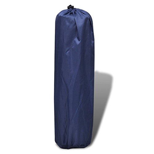 vidaXL Colchoneta Colchón Cama Individual Auto-Hinchable Dormir Camping 185 x 55 x 3 cm