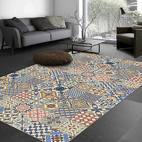 Vilber Toledo DU 01 40X78 Alfombra, Vinilo, Multicolor-01, 40 x 78 x 0.22 cm