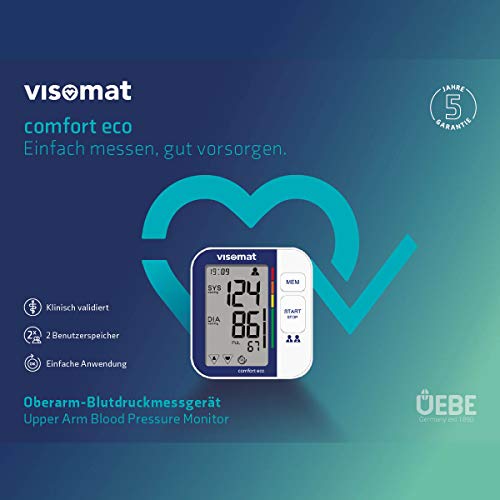 Visomat comfort eco - Tensiómetro digital para brazo