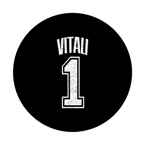 Vitali Seguidor Número 1 Greatest Fan PopSockets PopGrip Intercambiable