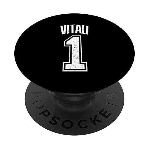 Vitali Seguidor Número 1 Greatest Fan PopSockets PopGrip Intercambiable