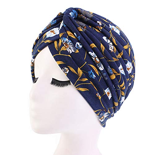 Vobozeany Quimioterapia Turbante Mujer Cómodo Pañuelo Para Cabeza Quimio Bandana Gorro Oncológico para Cancer Pérdida de Cabello Headwear