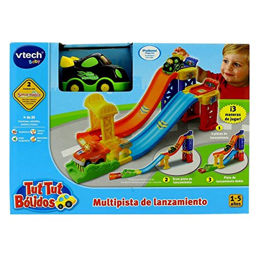 VTech-80-164722 Multipista de Lanzamiento, 30.5 x 21.6 x 11.7 (3480-164722)