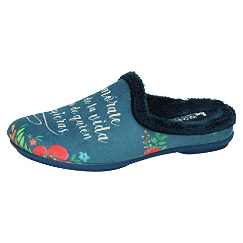 VULCA-BICHA 1370 Zapatillas Frida Mujer Zapatillas CASA Marino 38