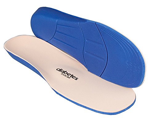 WFS Plantillas ortopédicas diabéticos, dolor de talón, artritis, dolor de rodilla, dolor de articulaciones, cama suave para pies (8 – 12 UK)