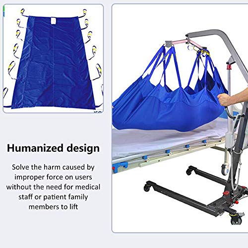 WLKQ Arnés Respirable De Elevación Paciente De Cuerpo Completo, Eslinga De Elevación con para Paciente y Minusválido, Diseño ergonomico