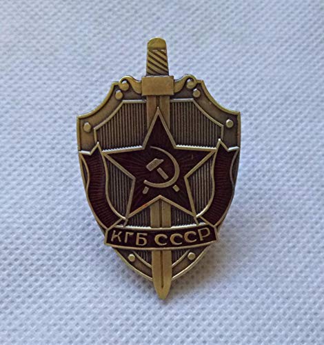 WLTY Insignia de la KGB.USSR Orden Militar Rusa soviética Medalla Estrella roja Militar ww2 MVD GRU