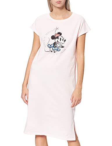 Women' Secret Camisón SHORT SLEEVES MEDIUM NIGHTDRESS MUST VESTIDOS 4852591 ROSA ,S para Mujer