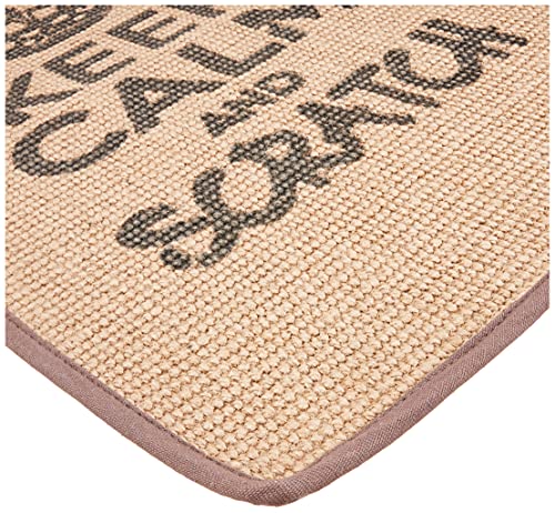 Wouapy Rascador para Gatos de Alfombra Resistente, Rectangular (Gris, 60x38 cm). Esterilla, Alfombrilla Afiladora de Garras Antideslizante para Gatos Que Protege tu Hogar.