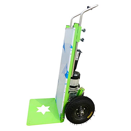 WSHA Carro eléctrico para Subir escaleras 200LBS Carro de Mano para Subir y Bajar escaleras con batería 48V / 13AH 800W