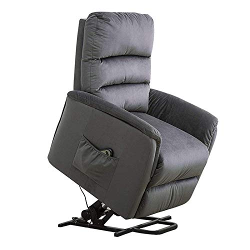 WSN Telesilla eléctrica para Personas Mayores, Sillón con reposapiés Sofá reclinable, sillón ergonómico 110 ° -145 ° Ajustable Ayuda a Las Mujeres Embarazadas a Ponerse de pie,D