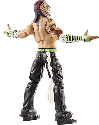 WWE Jeff Hardy, muñeco articulado de juguete (Mattel HCH14)