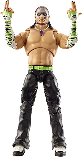 WWE Jeff Hardy, muñeco articulado de juguete (Mattel HCH14)