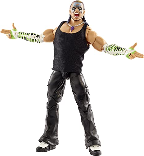 WWE Jeff Hardy, muñeco articulado de juguete (Mattel HCH14)