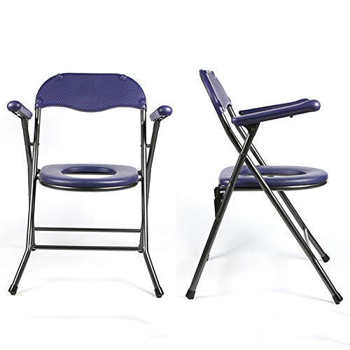 WXZX Asiento del Inodoro Plegable Refuerzos para el hogar Ancianos Maternidad en Cuclillas Silla portátil para Inodoro Antideslizante