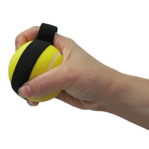 Xiaoqingmiao Pelota de ejercicio de mano con bolas de gel para terapia de ejercicios, para la artritis de mano, dedo o muñeca - alivia el dolor y la tensión de escribir, túnel carpiano, tendinitis.