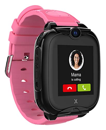 XPLORA XGO 2 - Teléfono Reloj 4G para niños (SIM no incluida) - Llamadas, Mensajes, Modo Colegio, SOS, GPS, Cámara, Linterna y Podómetro - Incluye 2 años de garantía (Rosa)