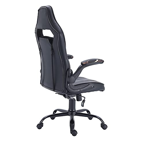 XTR-X20, Silla Gamer, Silla de Oficina Gaming Estudio o Escritorio, Acabado en Símil Piel Negro y Camuflaje, Medidas: 60 cm (Ancho) x 50 cm (Fondo) x 122-132 cm (Alto)