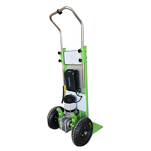 YBSY Carro eléctrico Plegable de 800 W para Subir escaleras, Carro de Mano, Carga máxima de 550 LB, para Entrega logística, manejo de Limpieza,Construction site