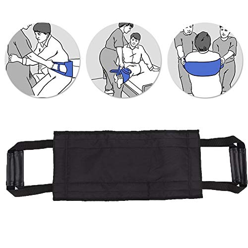 Yinhing Cinturón de Transferencia, Paciente Mayor Transferencia de cinturón móvil, Cama para Silla de Ruedas Levantamiento de enfermería con Asas