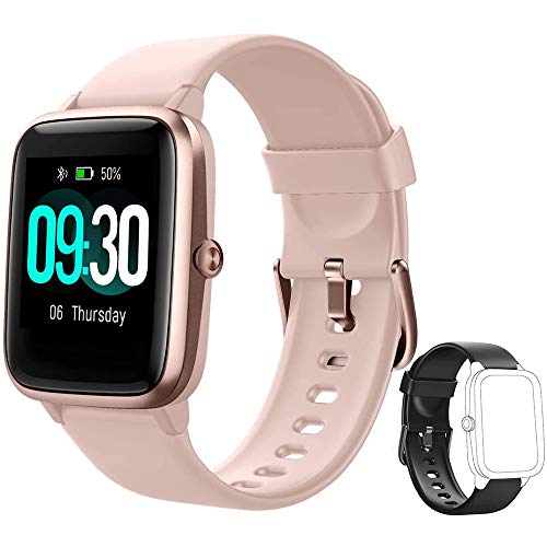 Yishark Reloj Inteligente Mujer Pulsera de Actividad Niños Hombres Podómetro Reloj Deportivo Monitor de Sueño Fitness Tracker Smartwatch Pulsómetros Contador de Calorías Pasos Reloj Salud