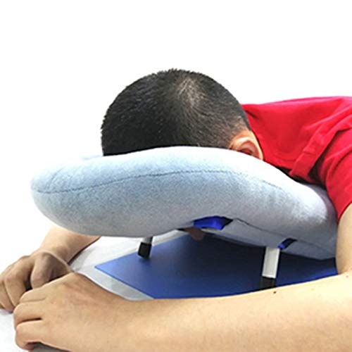 YUXINCAI Durante De Almohada para Acostado Retina, Altura Ajustable Y Ángulo, Almohada Boca Abajo con Cojín para El Pecho para Pacientes con Desprendimiento De Retina Durante La Recuperación