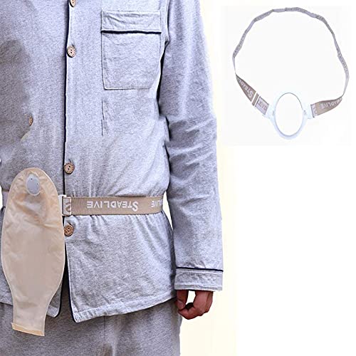 YUXINCAI Ostomía Abdominal Binder Brace Soporte De Cintura Use En El Estoma Abdominal para Arreglar La Bolsa - Cinturón De Hernia Abdominal Transpirable Banda para El Vientre para Hombre Y Mujer