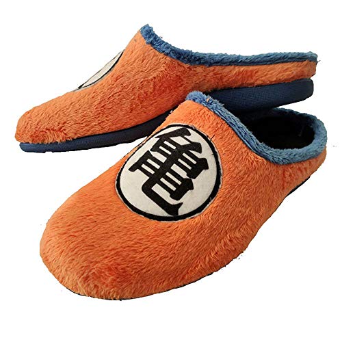 Zapatillas Kanji Kame inspiradas en Dragon Ball cómodas casa Goku (Numeric_43)