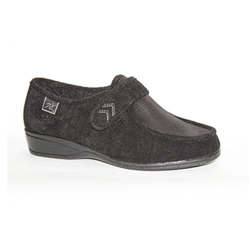 Zapatillas Velcro pies Muy delicados Doctor Cutillas en Negro Talla 39