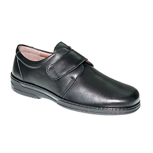 Zapato Velcro Hombre Especial para diabéticos Muy cómodo Primocx en Negro Talla 43