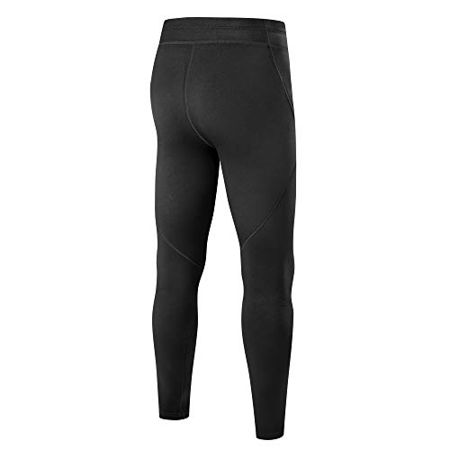 ZCCO Pantalones de Neopreno para Hombre, Pantalones Largos de Neopreno de 1,5 mm para Hacer Surf, Kayak, natación, Buceo, piragüismo (Negro, 3XL)