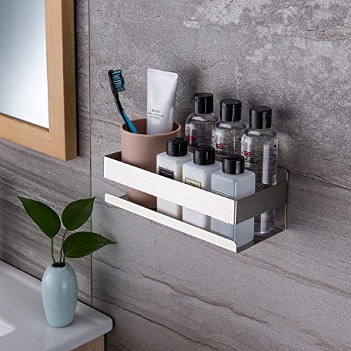 ZUNTO Estanteria Baño Autoadhesivo Estanteria Ducha Acero Inoxidable, Organizador Estanteria para Cocina Y Baño