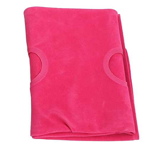 01 02 015 Cojín Inflable para Silla, Cojín para Asiento de Aire, de Forma Cuadrada, Cómodo, Grueso, Alivio de Presión para Silla para Silla de Ruedas(Cojín Cuadrado Rosa Rojo)