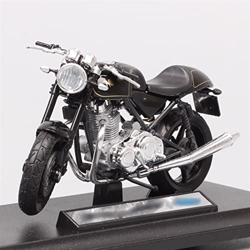 1:18 Pequeño Retro para Norton Commando 961 SE Cafe Racer Motocicleta Deportiva Diecast Modelos De Juguete Vehículos Bicicleta Hobby Regalo Coches Die Cast Motocicleta