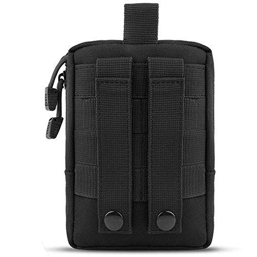 2 bolsas de cintura tácticas Molle, bolsa de utilidad, bolsa multifunción EDC para colgar accesorios