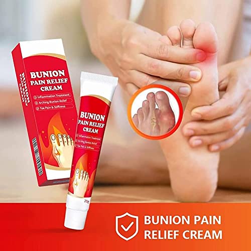 2 Piezas Crema Para Aliviar El Dolor De Juanetes, Crema Para Aliviar El Dolor De Los Juanetes, Ungüento Para Aliviar La Rigidez De La Inflamación, Crema Para El Dolor En Las.