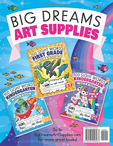 200 Sight Words First Grade Workbook Ages 6-7: 135 Fun Pages of Reading & Writing Activities with High Frequency Sight Words for 1st Grade Kids