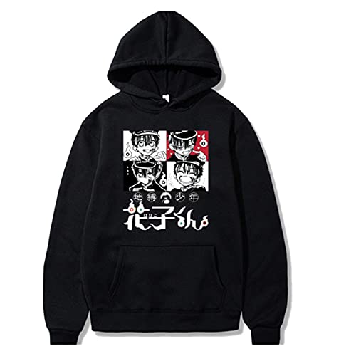 2021 NUEVO inodoro encuadernado Hanako Kun Hoodie Alojamiento encuadernado Hanako Kun Imprimir sudaderas con capucha Sudadera Chaqueta superior (Color : 3i, Size : M)