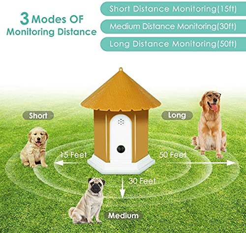 2022 - Dispositivo de entrenamiento por ultrasonidos para perros, antiladridos, corteza de perros, dispositivo de entrenamiento por ultrasonidos, para control de ladridos, 100% suave y seguro