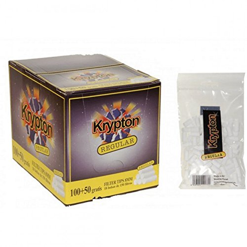 2700 Filtros Krypton regular 8mm (18 bolsas de 150 filtros)