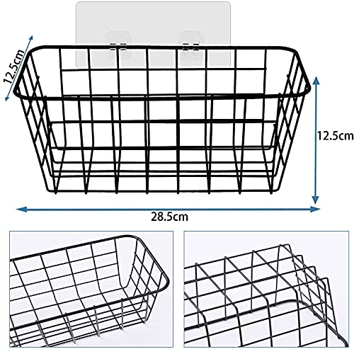 3 Piezas Estante de Baño, Ouinne Sin Perforar Fuertes Soportes de Ducha Bastidores de Cocina Estante para Baño Adhesivo Montado en la Pared