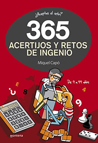 365 acertijos y retos de ingenio: Enigmas para niños y niñas. Juegos de lógica para aprender en Familia. Actividades infantiles para cada día del año (No ficción ilustrados)