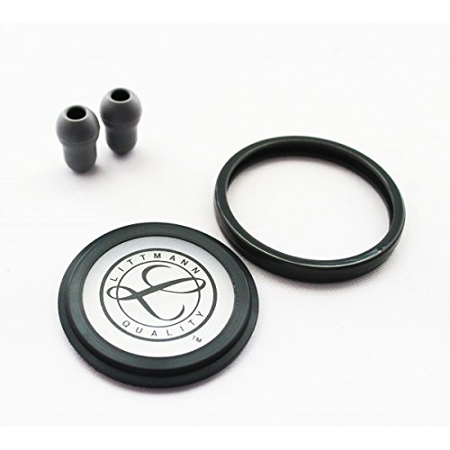 3M Littmann Master Cardiology 40018, Kit de piezas de repuesto para fonendoscopios, color Gris