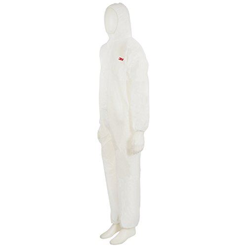 3M P4515BXL - 4515 Prenda protección, tipo 5/6, blanco, talla XL