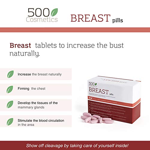 500Cosmetics Breast - Complemento Natural para la mujer - 60 Tabletas. (5)